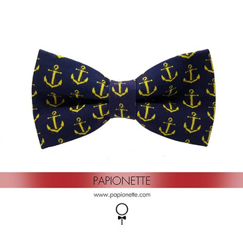 Papion Nautic - Navy Yellow