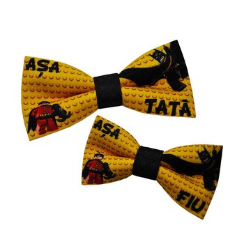 Set Papion personalizabil Tata si Fiu LEGO Batman