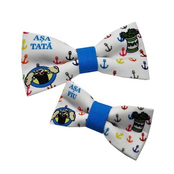 Set Papion personalizabil Tata si Fiu Popeye