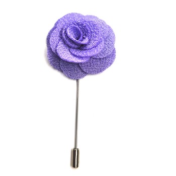 Pin Sacou Mauve Flower