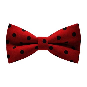 Papion Black Dots&Red