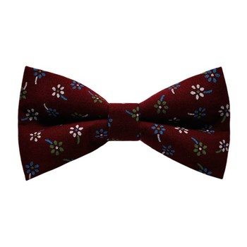 Papion Blue&White Flowers-Bordeaux