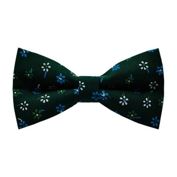 Papion Blue&White Flowers-Green