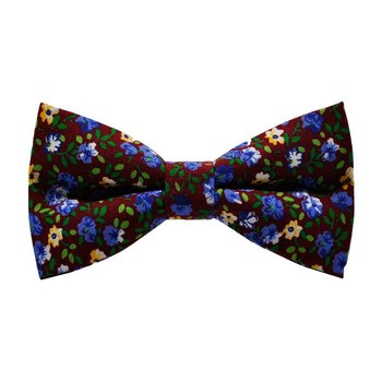 Papion Flowers-Bordeaux