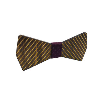 Papion lemn Stripes