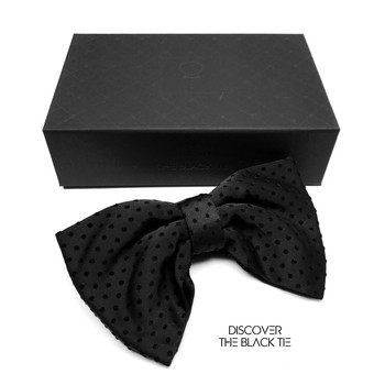 PAPION CEREMONIE ''THE BLACK TIE''  - BLACK DOTS