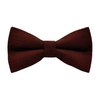 Papion Ceremonie Trabucco Burgundy Herringbone