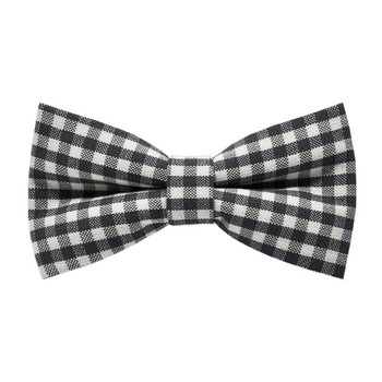 Papion White&Grey Plaid