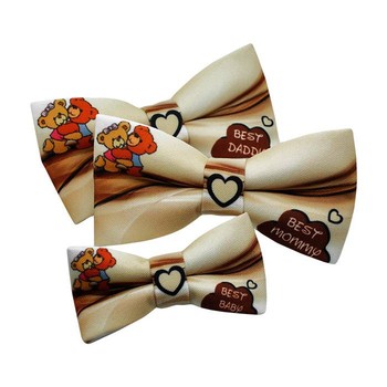 Set Papion  Family Teddy Bear