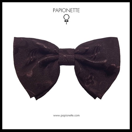 Papion Butterfly Brown Pattern