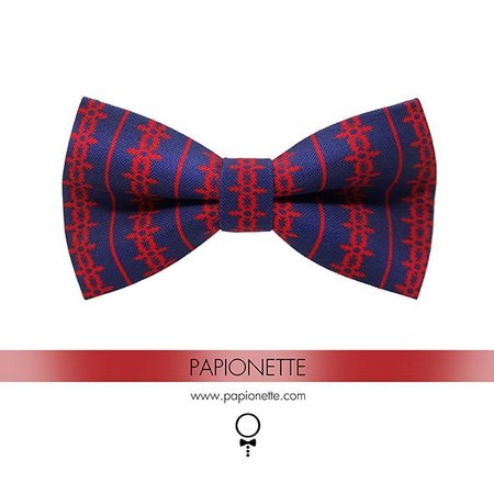 Papion Etnic Navy&Red