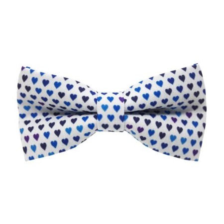 Papion Copii Valentine's - Blue Hearts