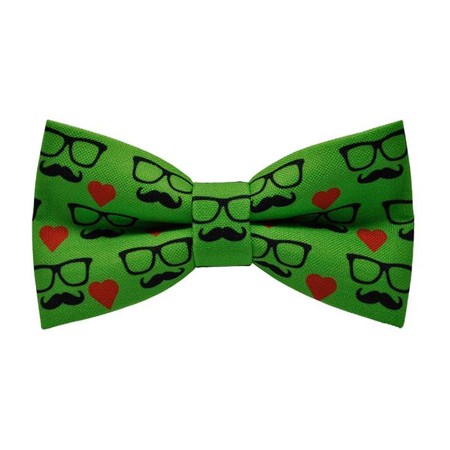 Papion Green Moustache