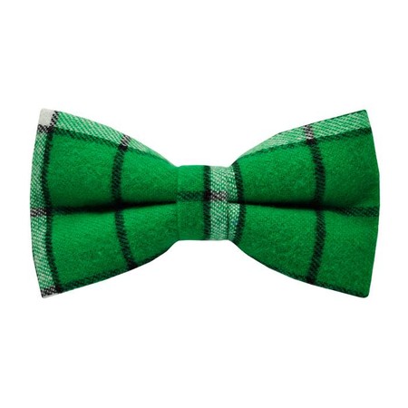 Papion Fresh Green&Black Plaid