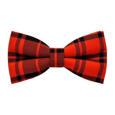 Papion Orange Plaid