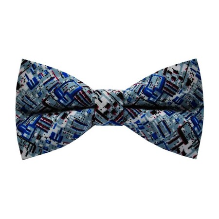 Papion Shades of Blue Graphic Shapes