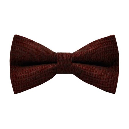 Papion Ceremonie Trabucco Burgundy Herringbone