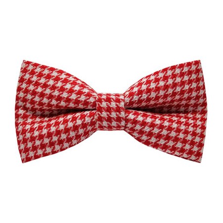 Papion White&Red Plaid
