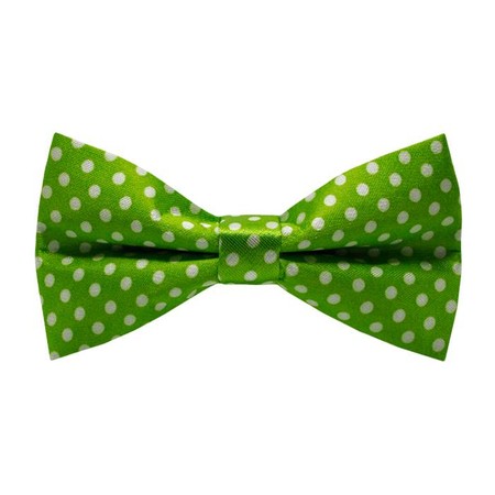 Papion White Dots&Green
