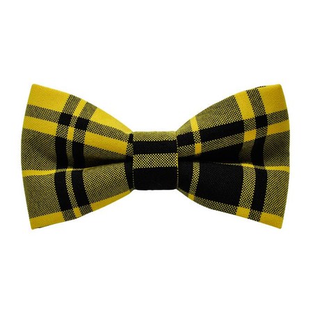 Papion Yellow&Black Plaid
