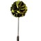 Pin Sacou Green Flower