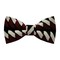 Papion Abstract Burgundy&White