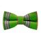 Papion Electric Green&Grey Plaid