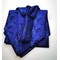 Esarfa Ascot Blue Paisley